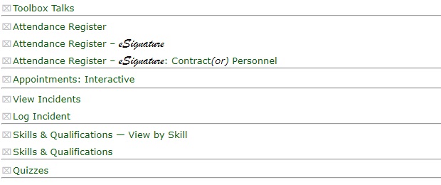 Quick Acces Sample Image